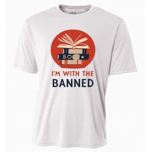 Im With The Banned Banned Books Reading Books Cooling Performance Crew T-Shirt