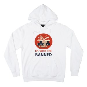 Im With The Banned Banned Books Reading Books Hoodie