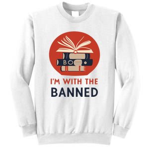 Im With The Banned Banned Books Reading Books Sweatshirt