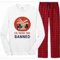 Im With The Banned Banned Books Reading Books Long Sleeve Pajama Set