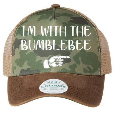 I'm With The Bumblebee Legacy Tie Dye Trucker Hat