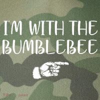 I'm With The Bumblebee Legacy Tie Dye Trucker Hat