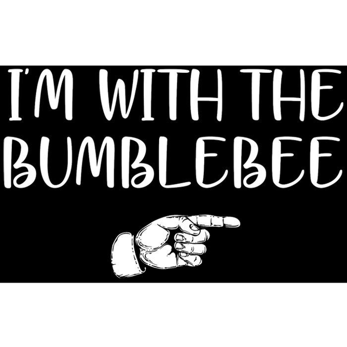 I'm With The Bumblebee Bumper Sticker