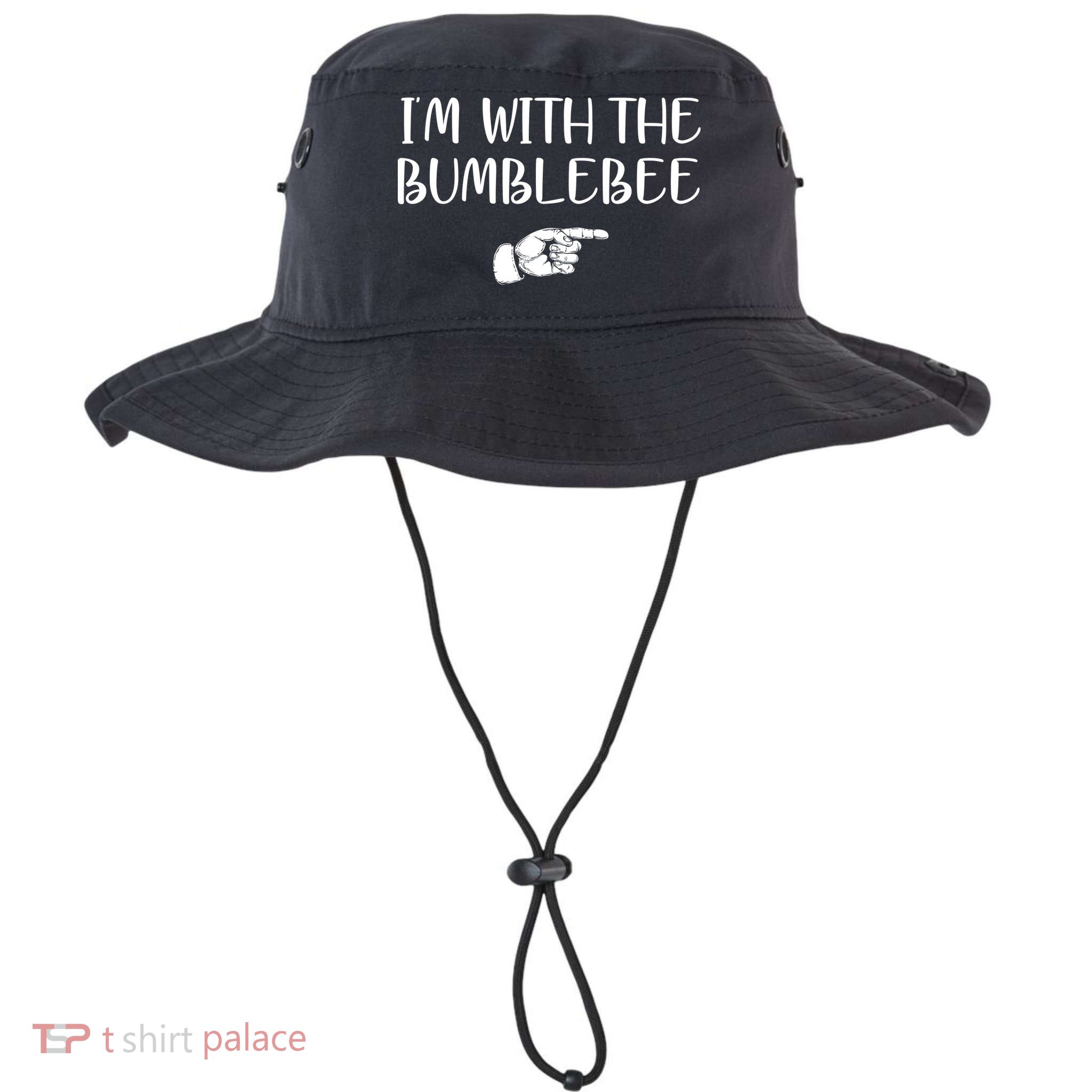 I'm With The Bumblebee Bucket Hat