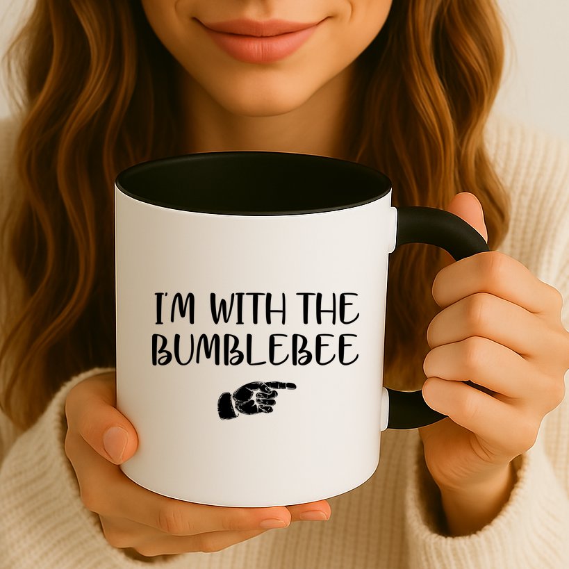 I'm With The Bumblebee Mug