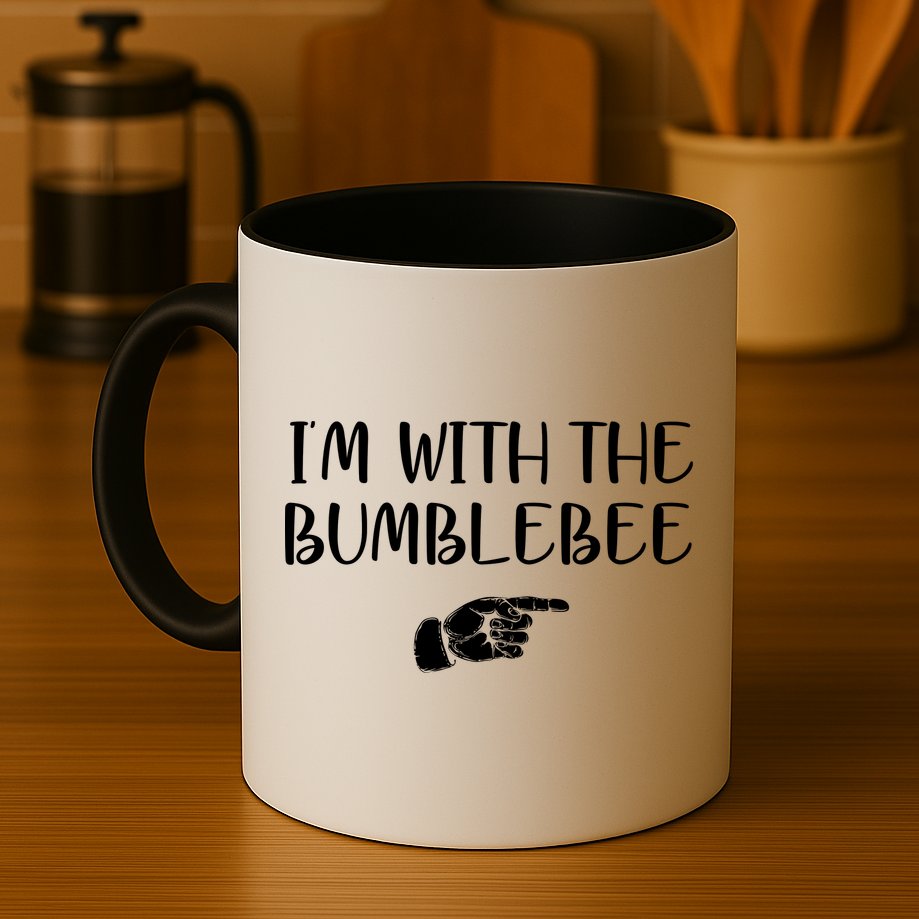 I'm With The Bumblebee Mug