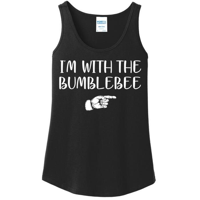 I'm With The Bumblebee Ladies Essential Tank