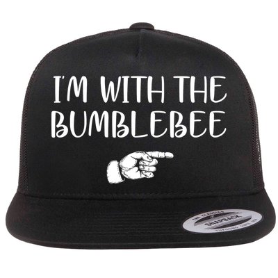 I'm With The Bumblebee Flatbill Hat