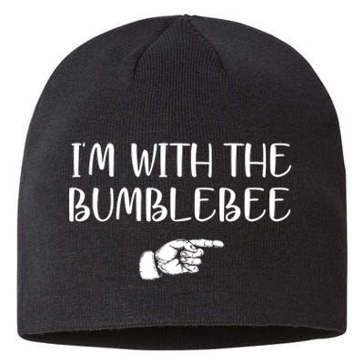 I'm With The Bumblebee Sustainable Beanie