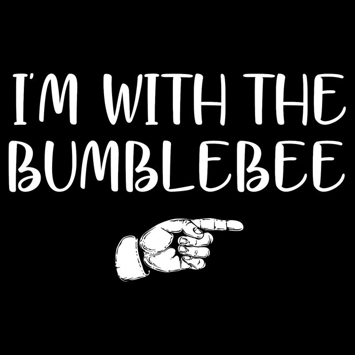 I'm With The Bumblebee Cooling Performance Long Sleeve Crew