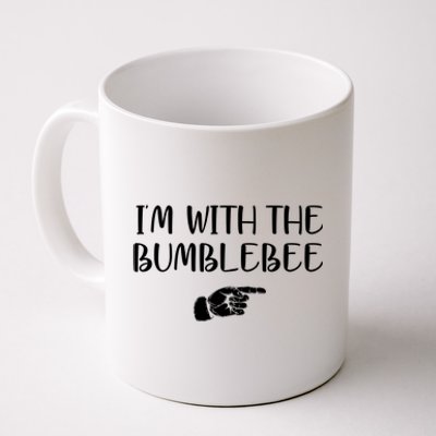 I'm With The Bumblebee Coffee Mug