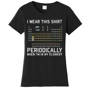 I Wear This Periodically Chemistry Puny Women's T-Shirt