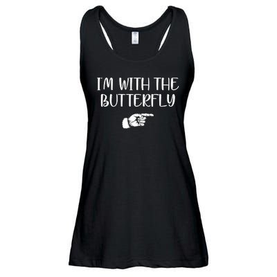 I'm With The Butterfly Ladies Essential Flowy Tank