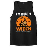 IM With The Witch She Has Me Under Her Spell Halloween PosiCharge Competitor Tank