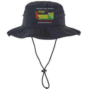 I Wear This Periodically Periodic Table Funny Science Legacy Cool Fit Booney Bucket Hat