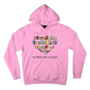 Im With The Banned Books Read Banned Books Lover Hoodie