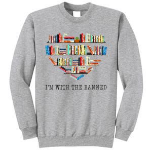 Im With The Banned Books Read Banned Books Lover Sweatshirt