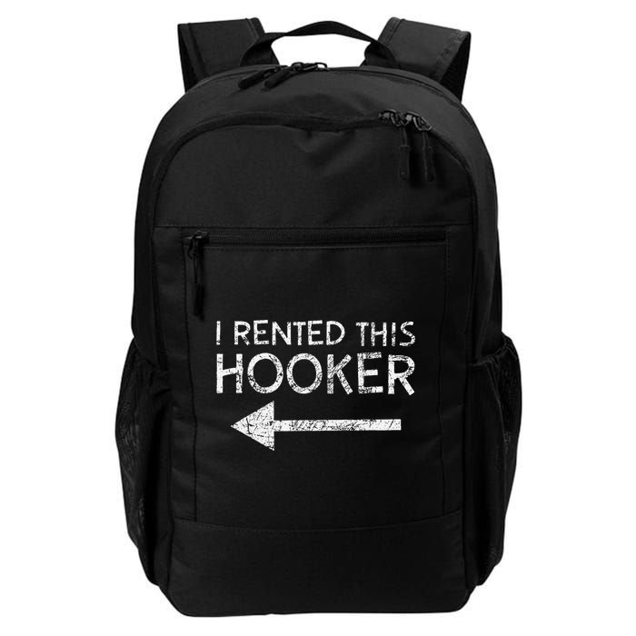 i rented this hooker left funny quote  Backpack