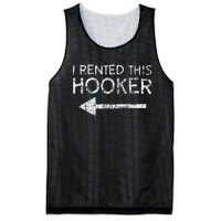 i rented this hooker left funny quote  Mesh Reversible Basketball Jersey Tank