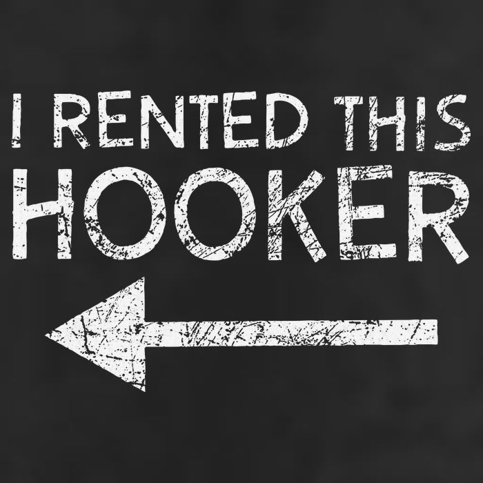 i rented this hooker left funny quote  25L Jumbo Tote