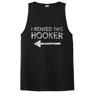 i rented this hooker left funny quote  PosiCharge Competitor Tank