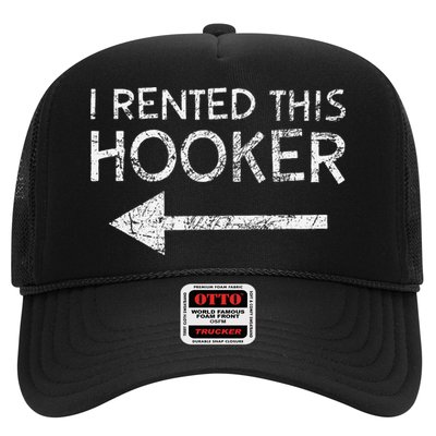 i rented this hooker left funny quote  Trucker Hat