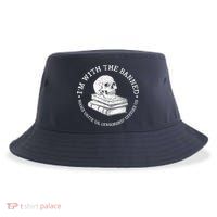 I'm With The Banned Books Funny Book Lover Librarian Reading Sustainable Bucket Hat