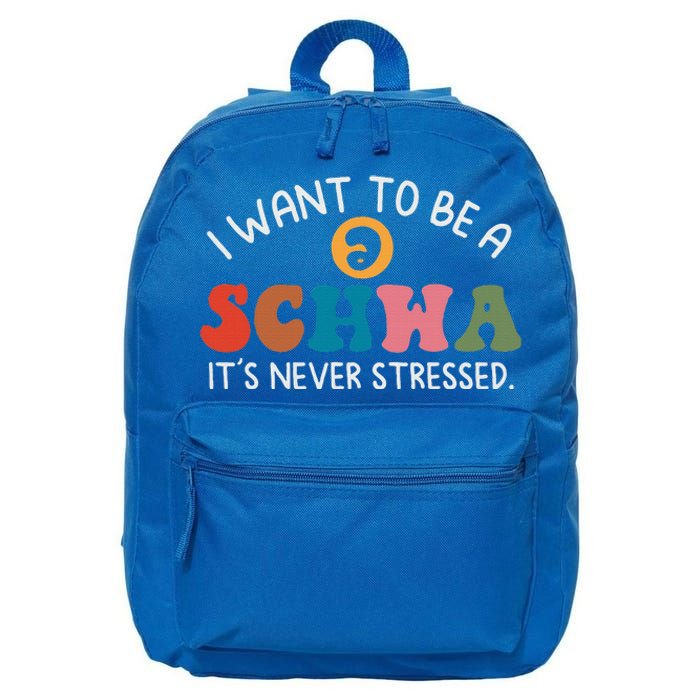 I Want To Be A Schwa Its Never Stressed Science Of Reading 16 in Basic Backpack