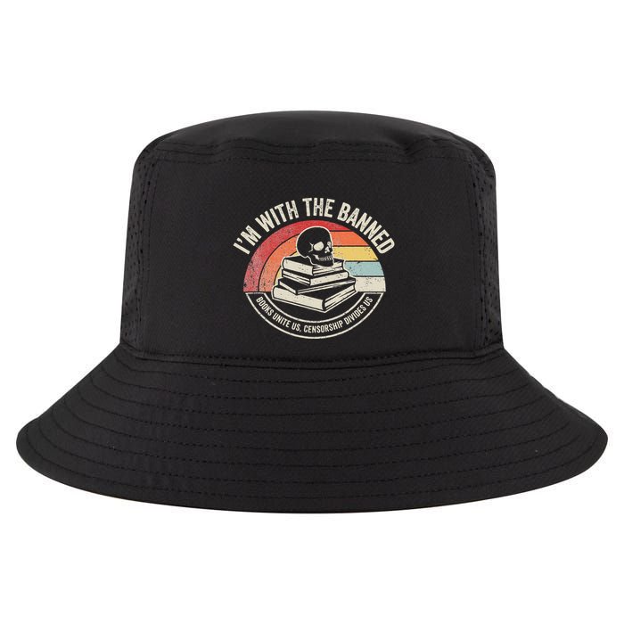 IM With The Banned Books Unite Us Censorship Divides Us Cool Comfort Performance Bucket Hat