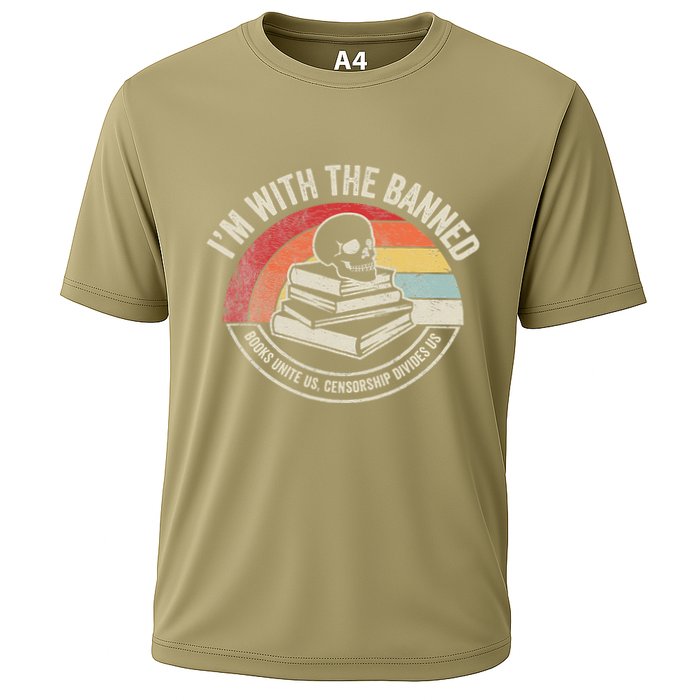 IM With The Banned Books Unite Us Censorship Divides Us Cooling Performance Crew T-Shirt