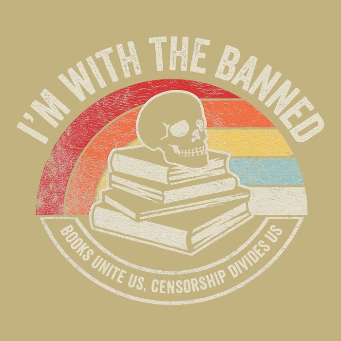 IM With The Banned Books Unite Us Censorship Divides Us Cooling Performance Crew T-Shirt