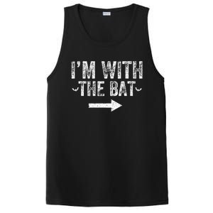 I'm With The Bat Costume Halloween Matching Couple PosiCharge Competitor Tank