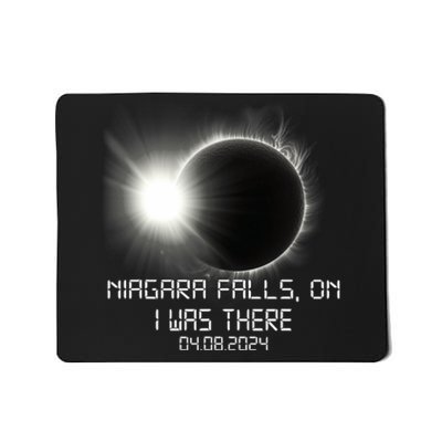 I Was There Total Solar Eclipse Niagara Falls On Canada Mousepad