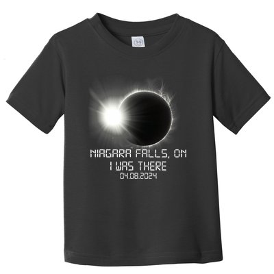 I Was There Total Solar Eclipse Niagara Falls On Canada Toddler T-Shirt