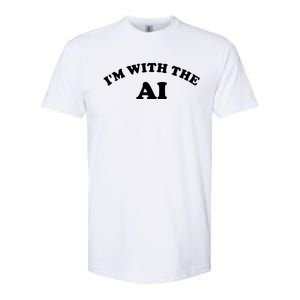 I'm With The AI Softstyle CVC T-Shirt