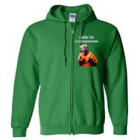 I Won The Election Funny Trump Prisoner Halloween Costume Full Zip Hoodie