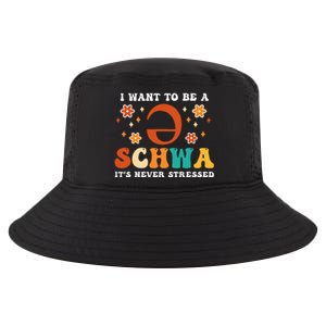 I Want To Be A Schwa It's Never Stressed Science Of Reading Cool Comfort Performance Bucket Hat