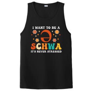 I Want To Be A Schwa It's Never Stressed Science Of Reading PosiCharge Competitor Tank