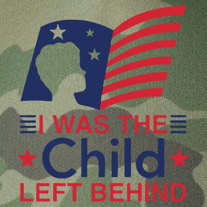 I Was The Child Left Behind Legacy Tie Dye Trucker Hat