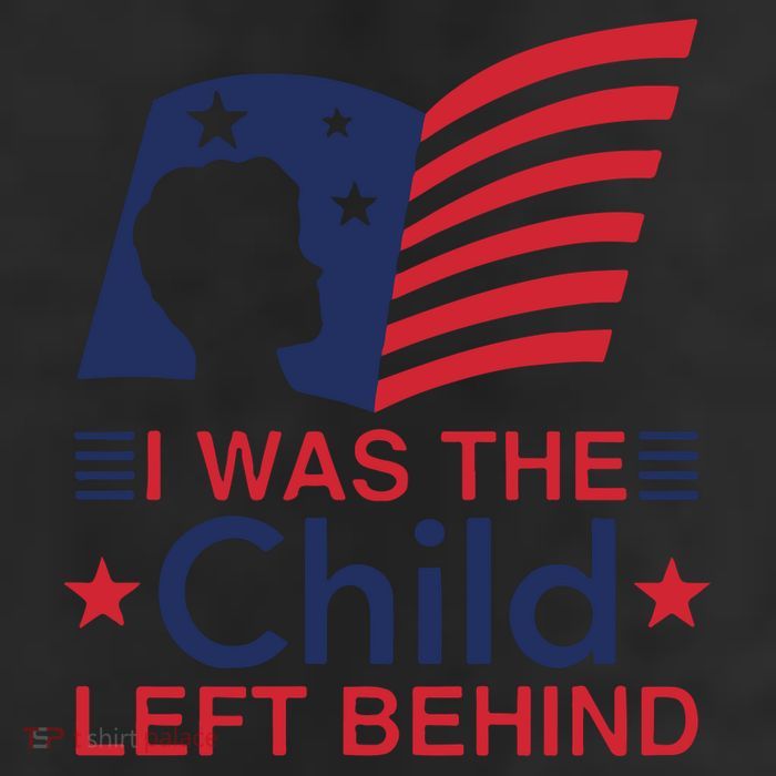 I Was The Child Left Behind 7 Panel Mesh Trucker Snapback Hat