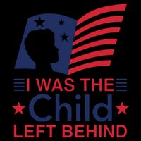 I Was The Child Left Behind 7-Panel Snapback Hat