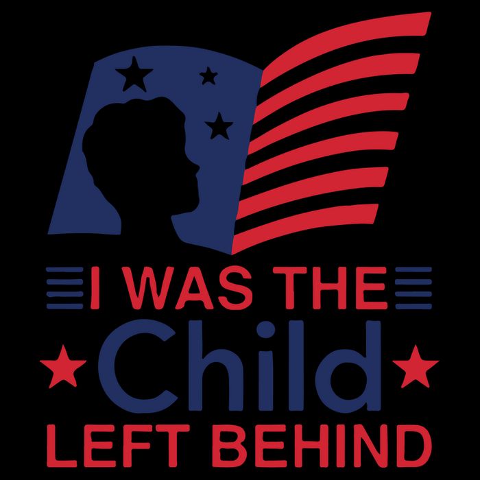 I Was The Child Left Behind 7-Panel Snapback Hat