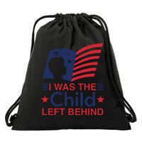 I Was The Child Left Behind Drawstring Bag