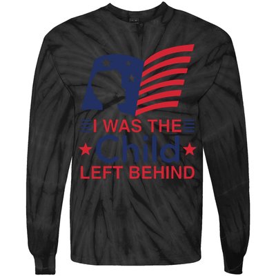 I Was The Child Left Behind Tie-Dye Long Sleeve Shirt