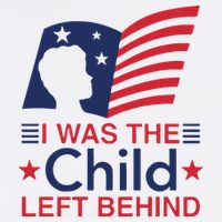 I Was The Child Left Behind Youth Performance Sprint T-Shirt