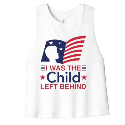 I Was The Child Left Behind Women's Racerback Cropped Tank