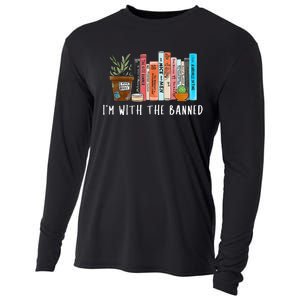 I'm with The Banned Books I Read Banned Books Lovers Cooling Performance Long Sleeve Crew