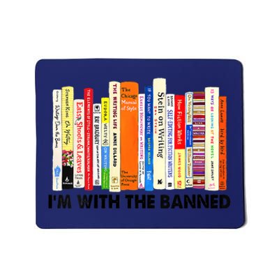 Im With The Banned Banned Books ReadingLibrarianBookish Mousepad