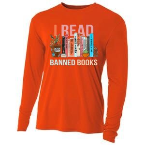 Im With The Banned Banned Books Reading Books Cooling Performance Long Sleeve Crew