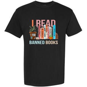 Im With The Banned Banned Books Reading Books Garment-Dyed Heavyweight T-Shirt